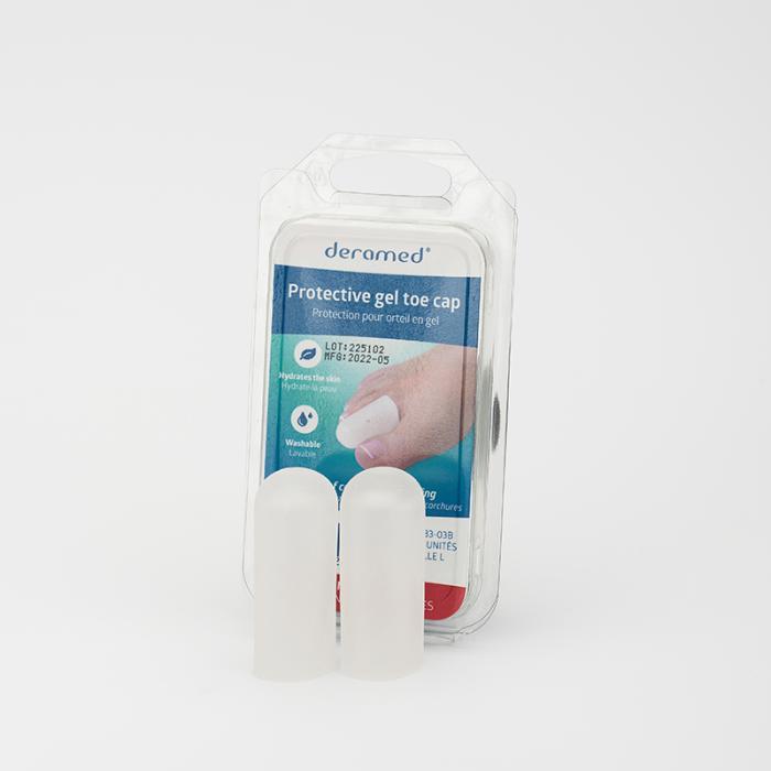DERAMED Polimēra gela cepurīte pirksta aizsardzībai, L izmērs N2