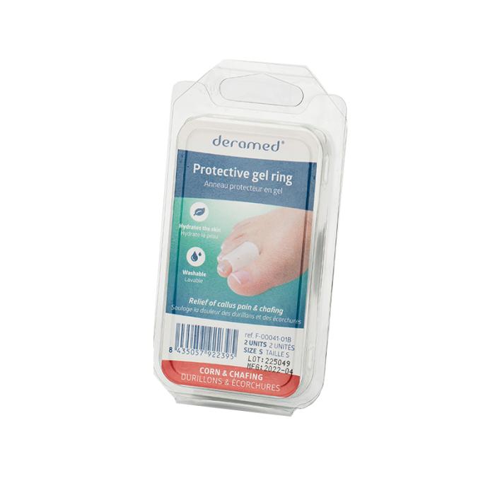 DERAMED Polimēra gela gredzens pirksta aizsardzībai, S izmērs N2