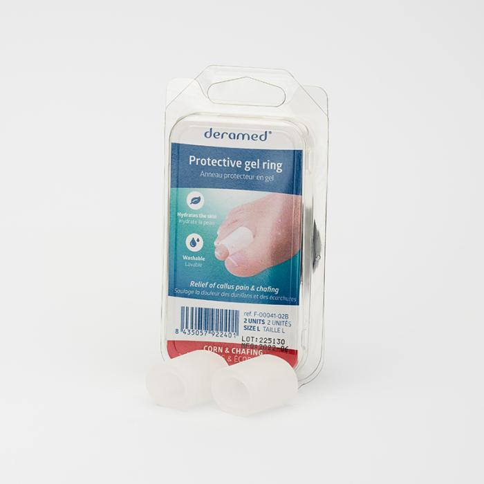 DERAMED Polimēra gela gredzens pirksta aizsardzībai,  L izmērs N2