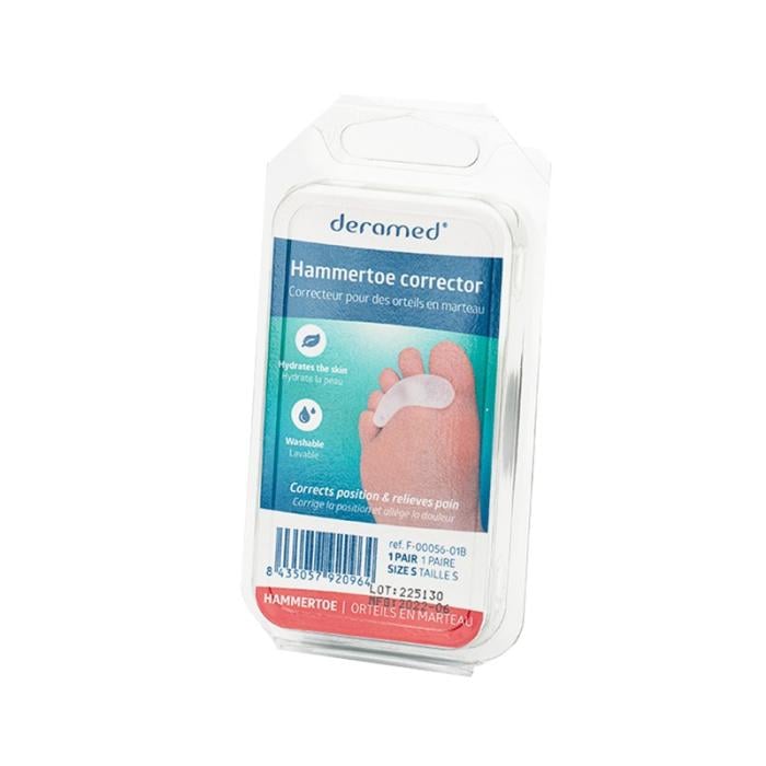 DERAMED Polimēra gela ortoze āmurveida pirkstiem ar gredzenu, S izmērs N2