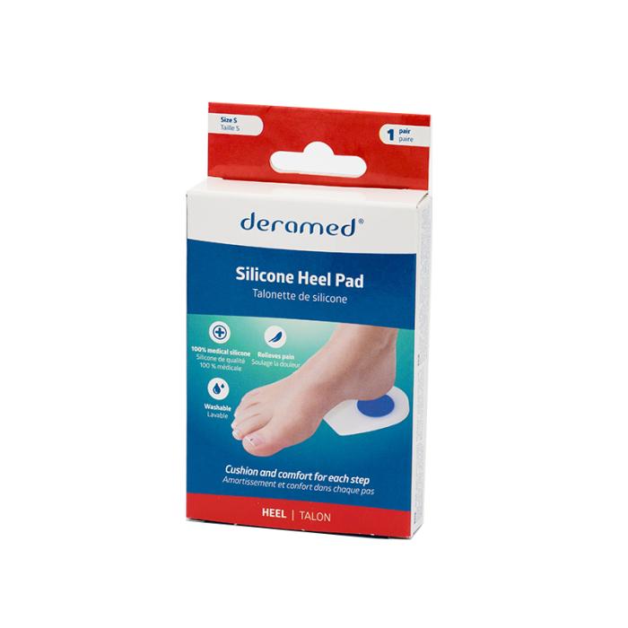 DERAMED Silikona gela papēža aizsargs, S izmērs (35-37 izm.) N2