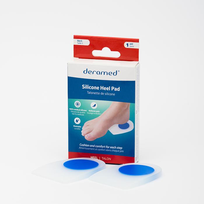 DERAMED Silikona gela papēža aizsargs, S izmērs (35-37 izm.) N2