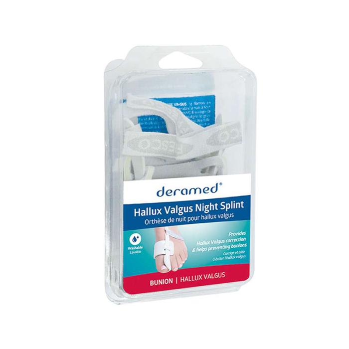 DERAMED Hallux valgus nakts korekcijas ortozes, M izmērs 1 pāris