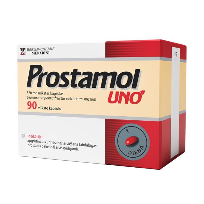 PROSTAMOL Uno 320mg mīkstās kapsulas N90