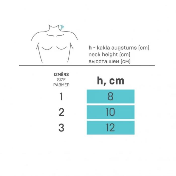 TONUS ELAST 0411 medicīniskais fiksators kaklam Nr.1