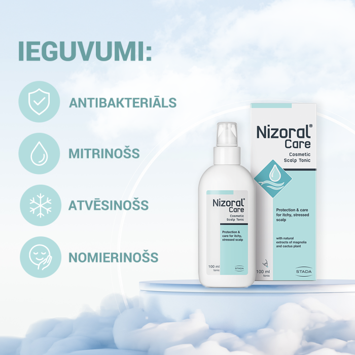 NIZORAL Care toniks 100 ml
