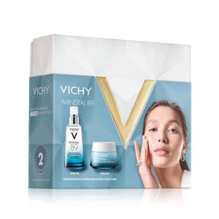 VICHY Minéral 89 dāvanu komplekts 50ml + 50ml