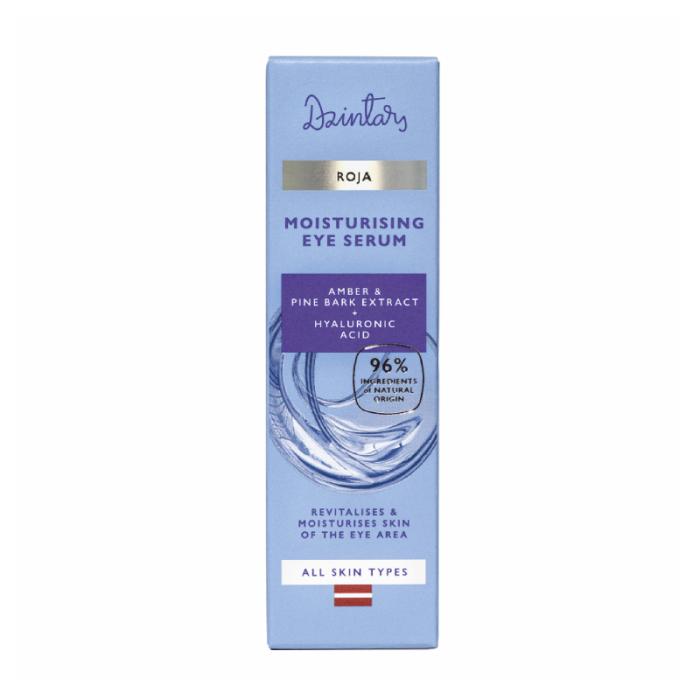DZINTARS Roja mitrinošs acu serums 15 ml