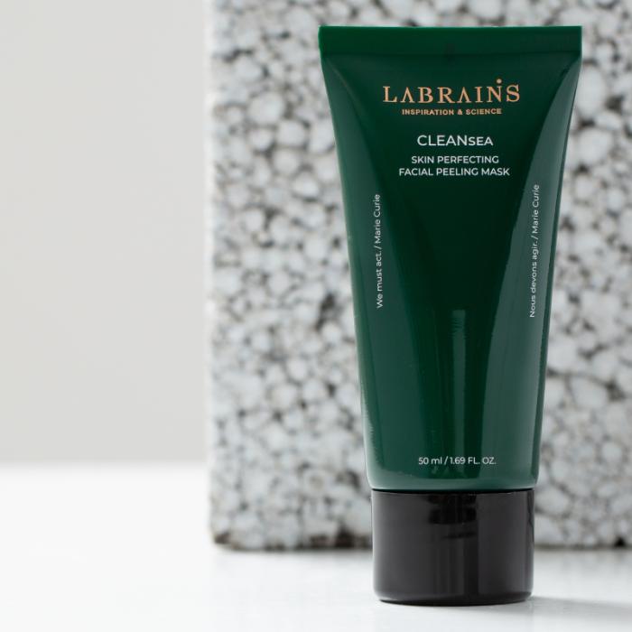 LABRAINS CLEANSEA SKIN PERFECTING Ādu uzlabojoša sejas pīlinga maska 50 ml