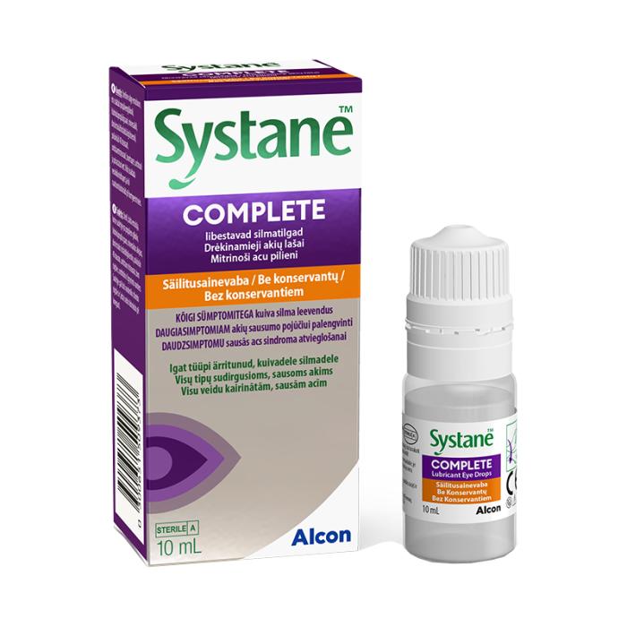 SYSTANE Complete bez konservantiem acu pilieni 10ml