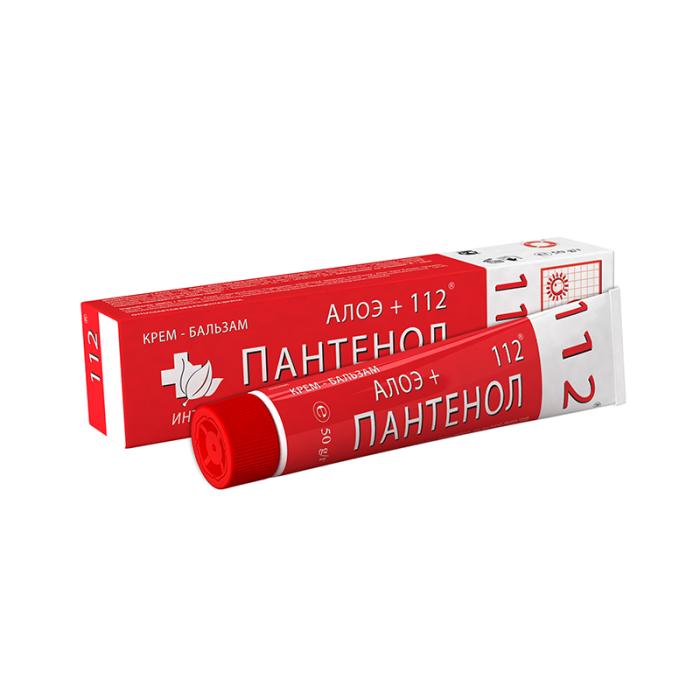 112 Pantenol+Aloe krēms-balzams 50g