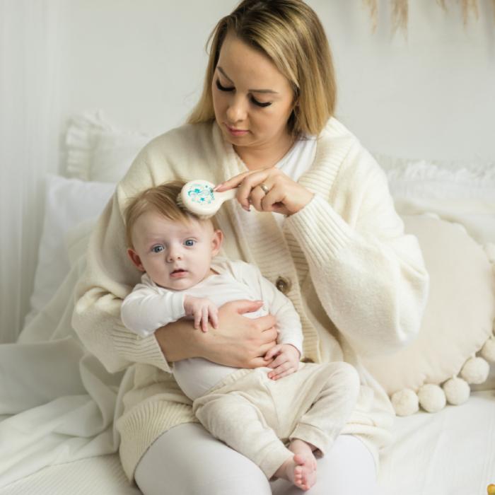 BABOO Ķemme un birstīte komplekts, 0+ mēneši