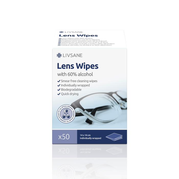 LIVSANE briļļu salvetes N50