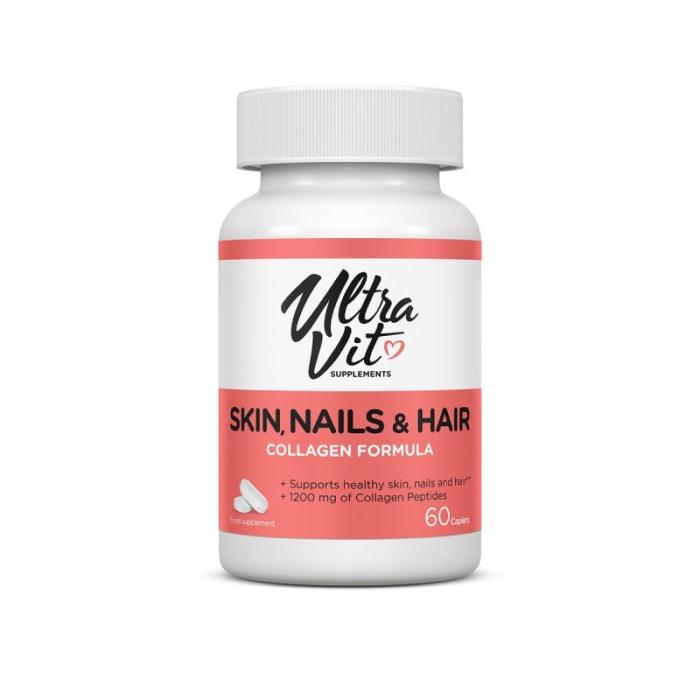 ULTRAVIT Skin, Nails&Hair kolagēna formula kapletes N60