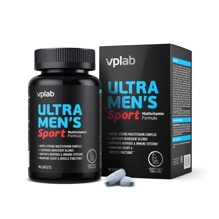 VPLAB Ultra Mens Sport Multivitamin Formula kapletes N90