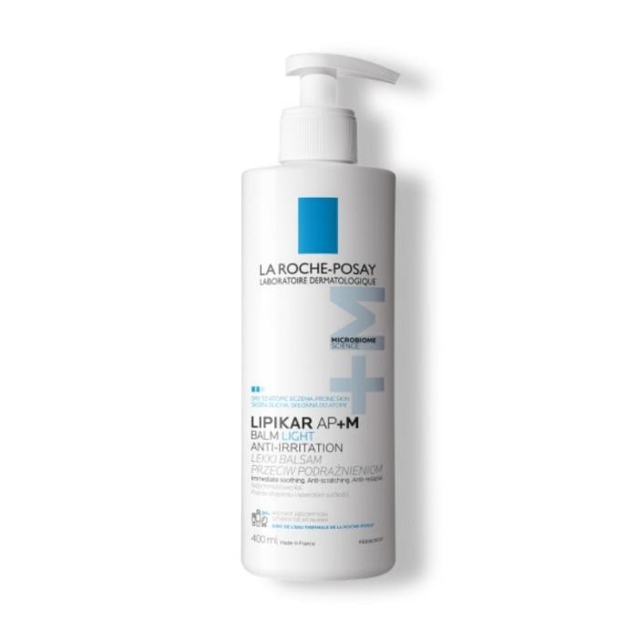 LA ROCHE-POSAY Lipikar Baume AP+M Light ķermeņa balzams 400 ml