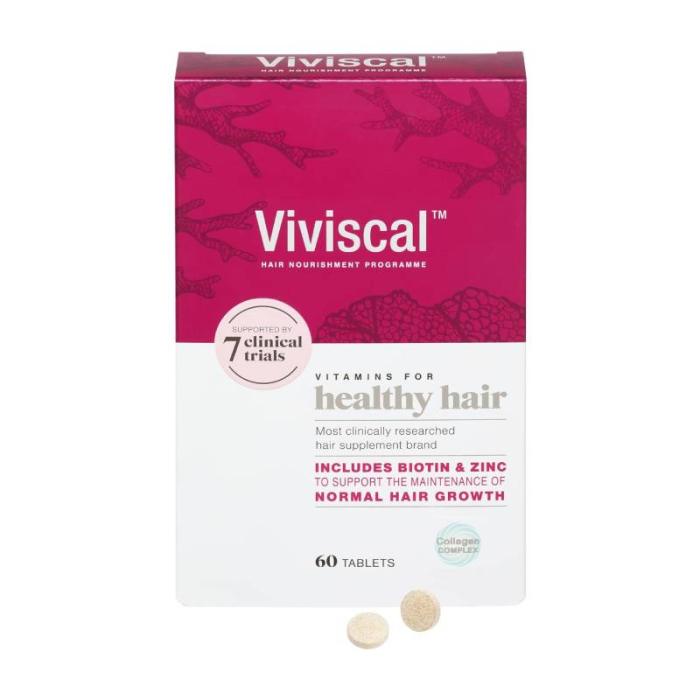 VIVISCAL Maxium Strength Hair Growth Supplement tabletes N60