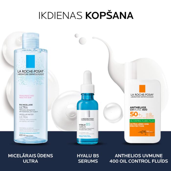 LA ROCHE-POSAY Anthelios UVMune 400 saules aizsargfluīds taukainai/kombinētai ādai SPF50+ 50ml
