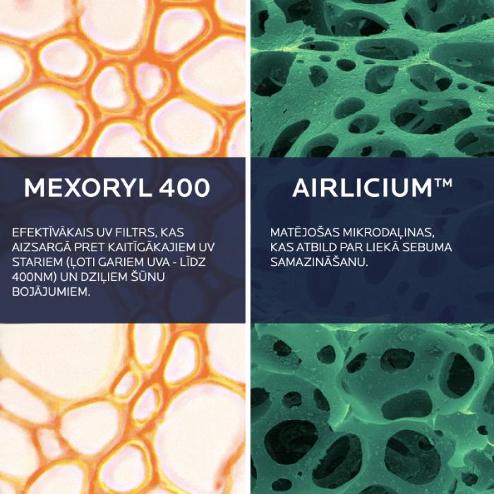 LA ROCHE-POSAY Anthelios UVMune 400 saules aizsargfluīds taukainai/kombinētai ādai SPF50+ 50ml