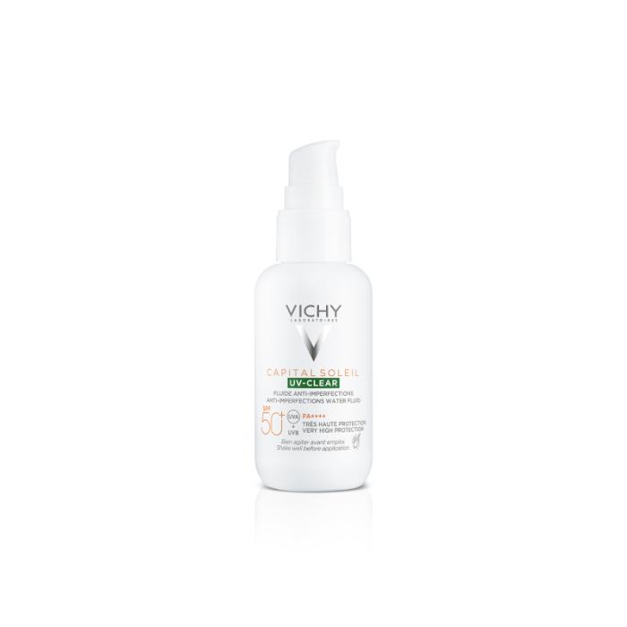 VICHY Capital Soleil UV-Clear SPF50+ aizsargfluīds 40ml