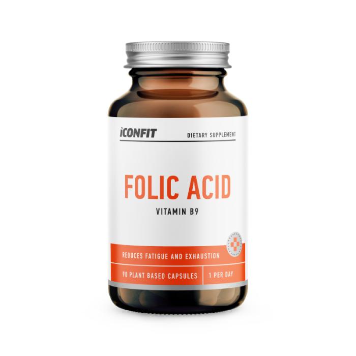 ICONFIT Folijskābe 400μg kapsulas N90