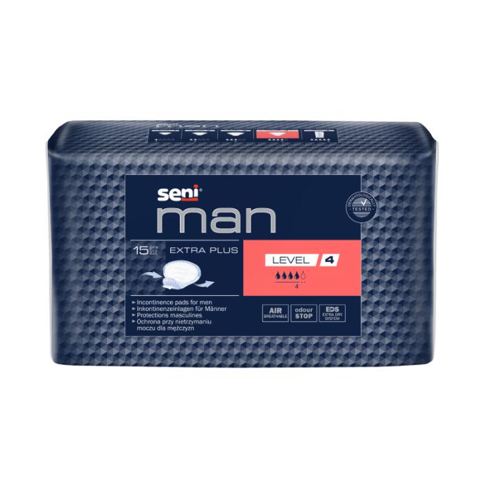 SENI Man Extra Plus uroloģiskie ieliktņi, vīriešiem N15