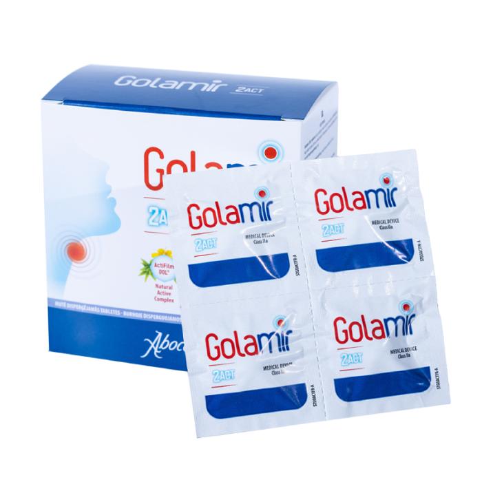 GOLAMIR 2Act mutē disperģējamās tabletes N20
