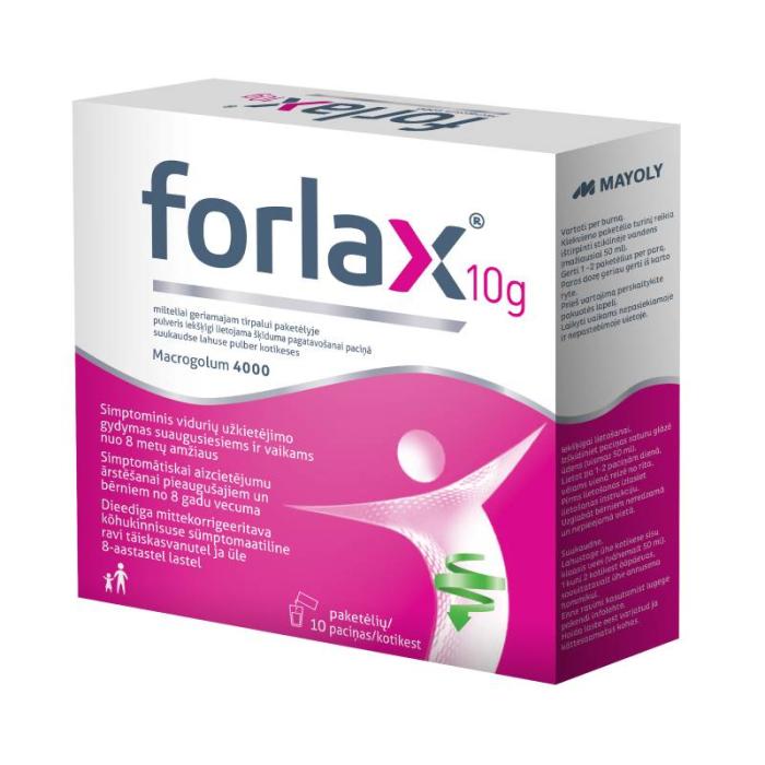 FORLAX 10 g pulveris N10