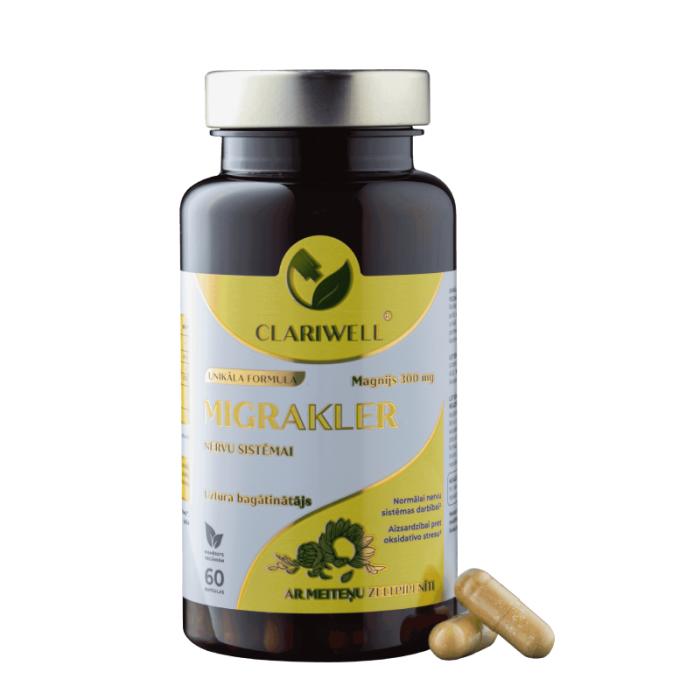 CLARIWELL Migrakler kapsulas N60