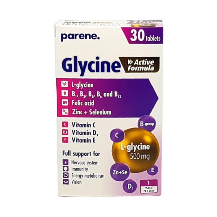 PARANE. Glycine Active Formula tabletes N30