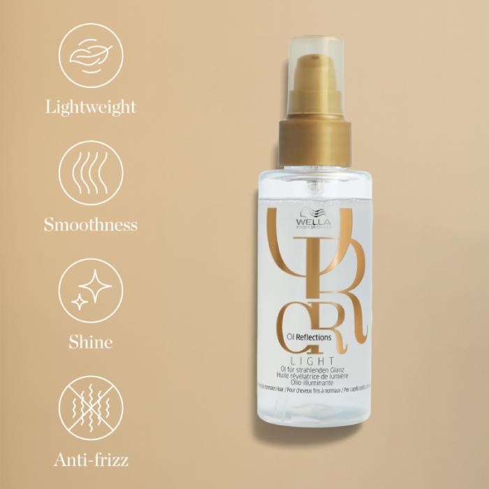 Wella Professionals Oil Reflections Light viegla eļla matu mirdzumam 100 ml