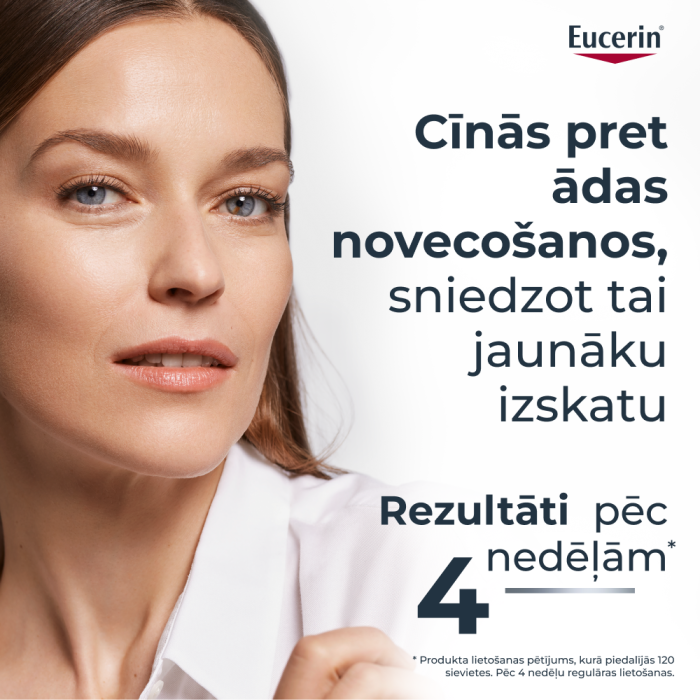 EUCERIN Hyaluron-Filler +3x Effect ādu nostiprinoša nakts krēma, atkārtoti uzpildāms iepakojums (Refill) 50 ml