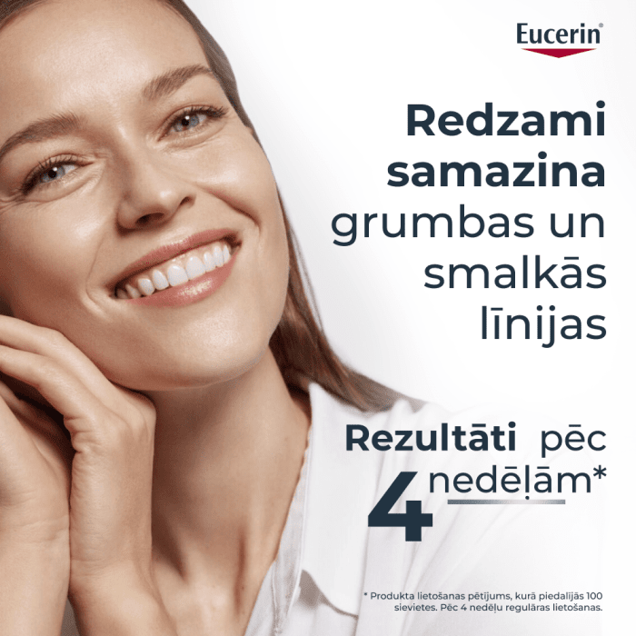 EUCERIN Hyaluron-Filler +3x Effect dienas krēms ar SPF 15 sausai ādai, atkārtoti uzpildāms iepakojums (Refill) 50 ml