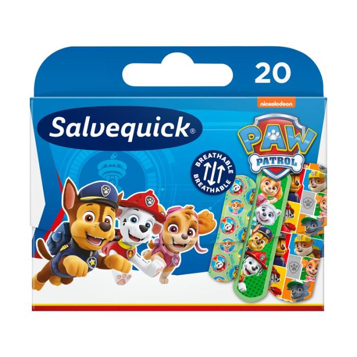 SALVEQUICK Paw Patrol plāksteri bērniem N20