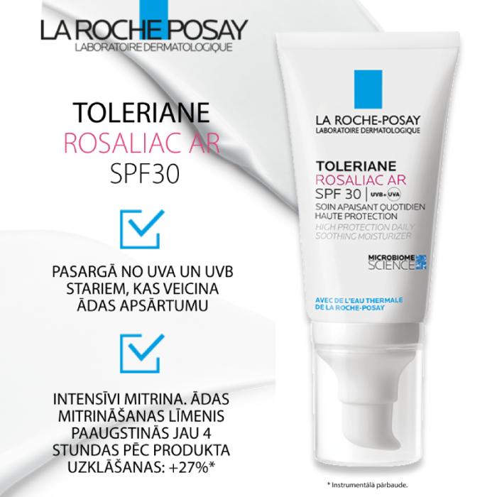LA ROCHE-POSAY Toleriane Rosaliac SPF30 dienas krēms 50ml