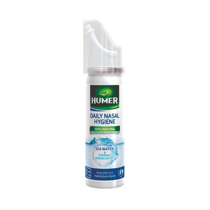 HUMER deguna dobuma aerosols ar termālo un jūras ūdeni 50ml