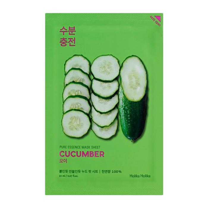 HOLIKA HOLIKA Pure Essence Cucumber sejas maska 23ml