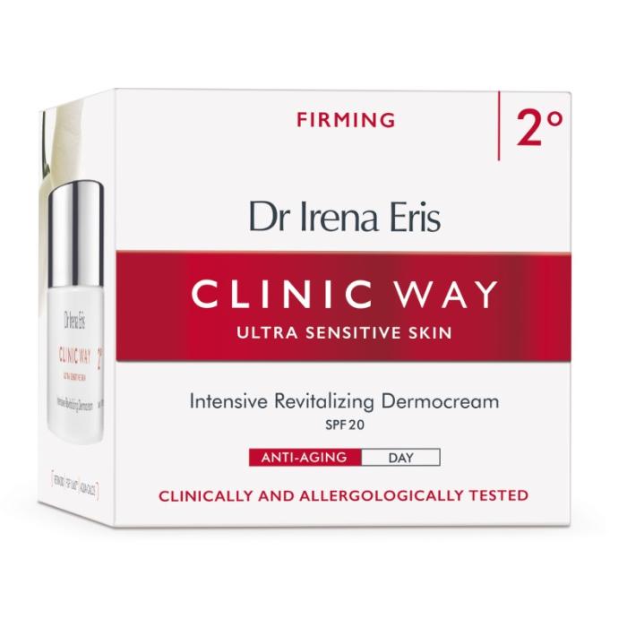 CLINIC WAY 2° Firming SPF20 pretgrumbu dienas krēms 50ml