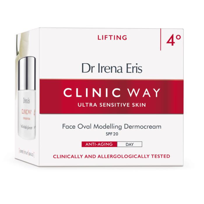 CLINIC WAY 4° Lifting SPF20 pretgrumbu dienas krēms 50ml