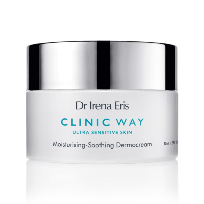 CLINIC WAY Moisturising SPF20 mitrinošs, nomierinošs dienas krēms 50ml