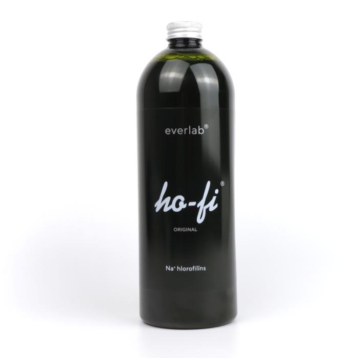HO-FI Original Na+hlorofilīns ūdens šķīdums 1000 ml
