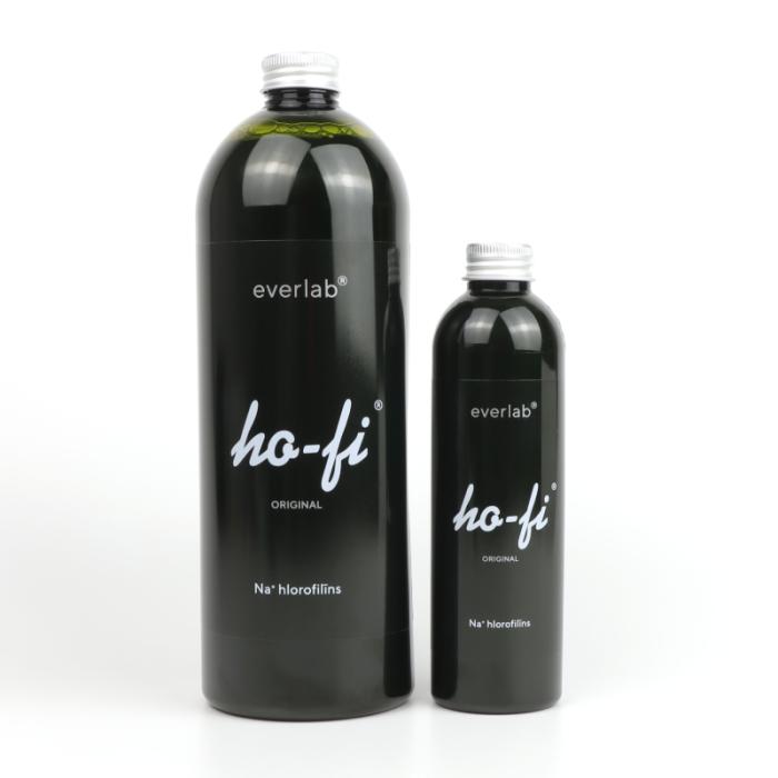 HO-FI Original Na+hlorofilīns ūdens šķīdums 1000 ml