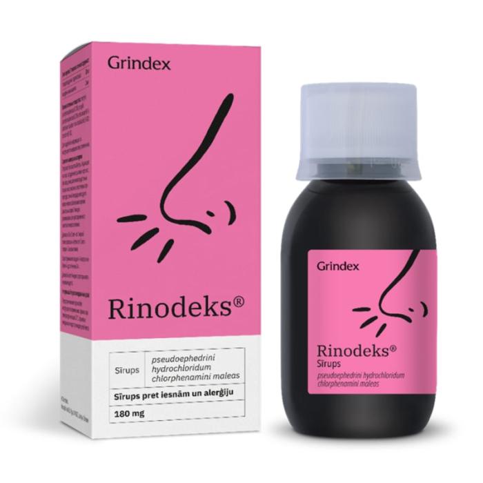 RINODEKS sīrups 180ml