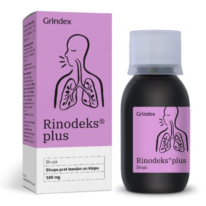 RINODEKS Plus sīrups 180ml