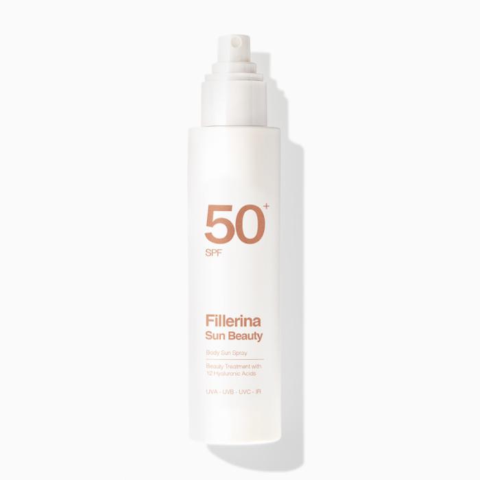 FILLERINA SPF50+ ķermeņa sauļošanās sprejs 200 ml