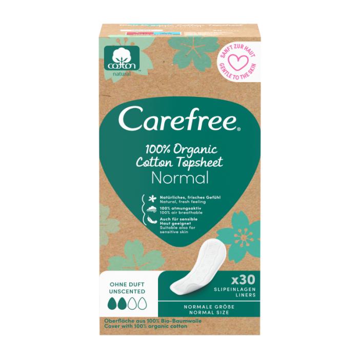CAREFREE Normal Organic ikdienas ieliktnīši N30