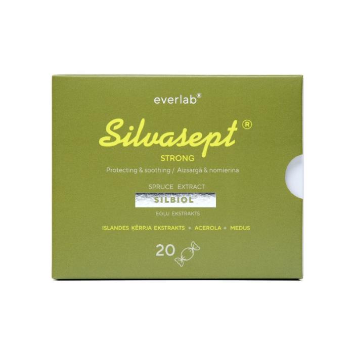 SILVASEPT Strong karameles N20