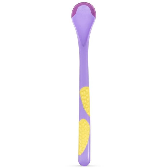 BABOO Karstumjutīgā karote, 4+ mēnešu vecumam, violeta
