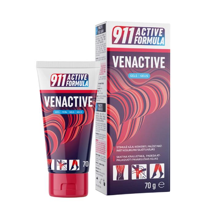 911 ACTIVE FORMULA Venactive gels 70g