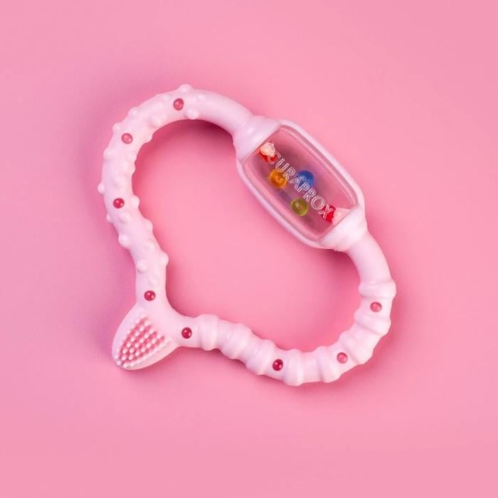 CURAPROX Baby zobu riņķītis, rozā